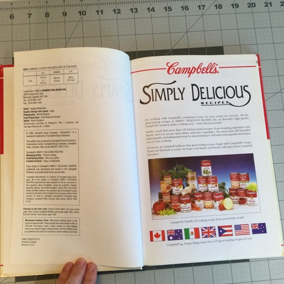 Campbell's Simply Delicious Recipes Cook Book - Picture 3 of 5